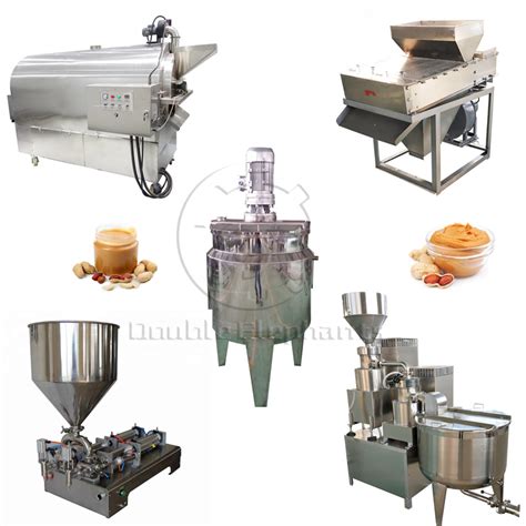 Hot Sale Automatic Continuous Groundnut Peanut Cocobean Butter Paste Sauce Making Grinding