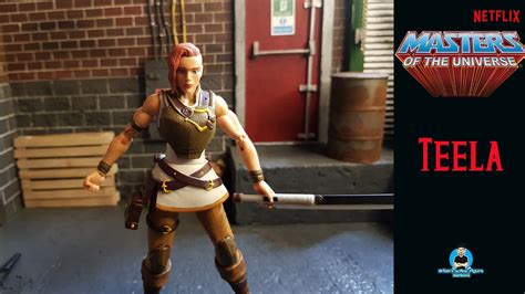 Masters Of The Universe Revelations Teela Action Figure Review Youtube
