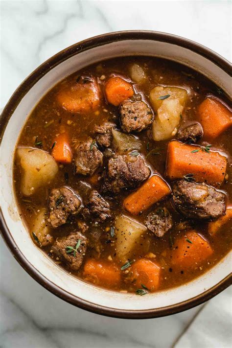 Instant Pot Beef Stew Step By Step Guide Amy In The Kitchen