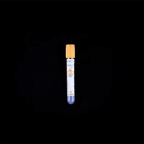 China Disposable Plain Glass Bd Vacutainer Vacuum Blood Collection Tube