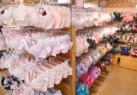 Photo Of Womens Lingerie In Store In Japan Stock Image Mxi26605