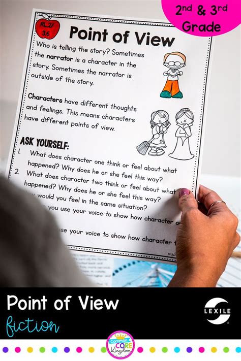 Point of View – 2nd Grade RL.2.6 & 3rd Grade RL.3.6 | Comprehension