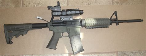 Ar 15 With Large Optics Package For Sale