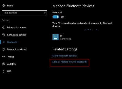 How To Enable And Use Bluetooth In Windows 10