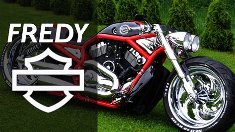 ⭐️ Harley Davidson V Rod Supercharged By Fredy Motorcycle Muscle
