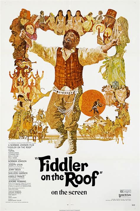 To Life Remembering “fiddler On The Roof” On Its 50th Anniversary