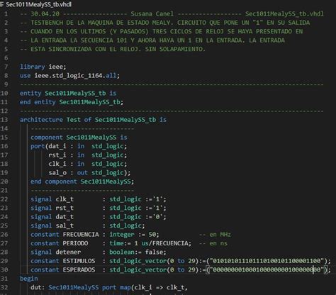 Mealy sequence detector verilog code and test bench for 1010 design of sequence detector using fsm in verilog hdl in this. rising_edge - Página 2 - Susana Canel. Curso de VHDL