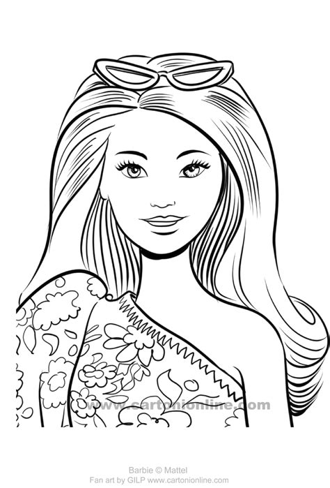 Coloriage Barbie Fashionista 11 De Barbie Fashionista