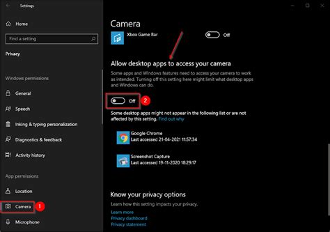 How To View And Manage Camera Settings In Windows 10 Gear Up Windows