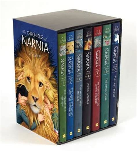 C S Lewis The Chronicles Of Narnia Box Set 7 Books In 1 Box Set