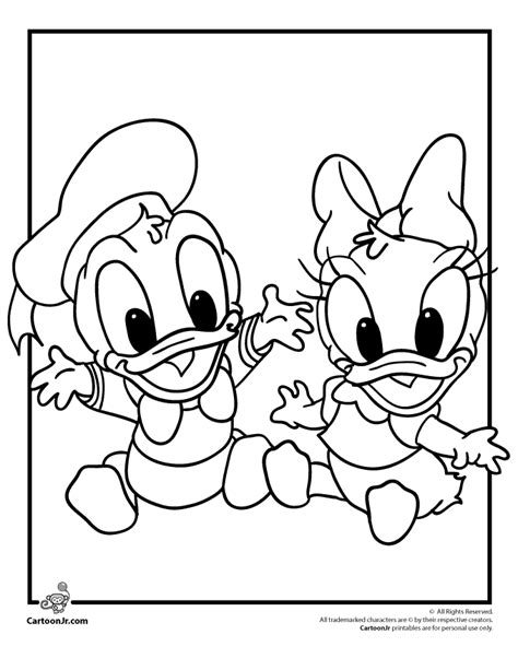 Mejores Im Genes De Donald Duck Daisy Coloring Pages En Pinterest