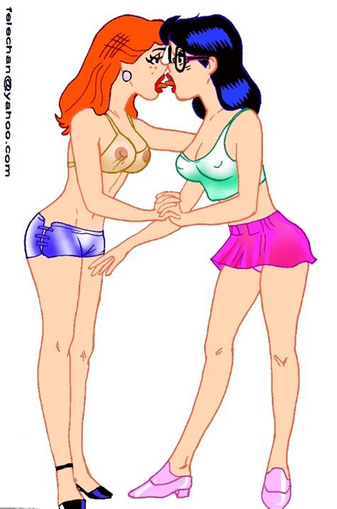 Rule 34 2girls Archie Andrews Archie Comics Areola Booty Shorts