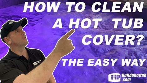How To Clean A Hot Tub Cover YouTube