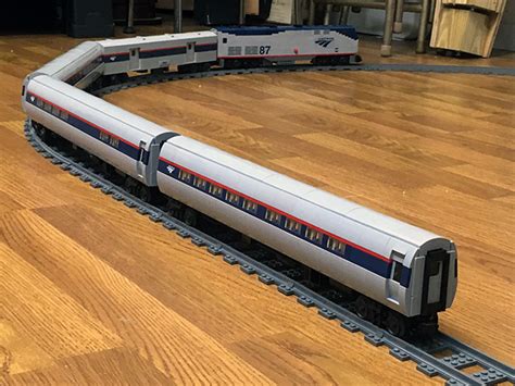 My Recent Amtrak Mocs Lego Train Tech Eurobricks Forums