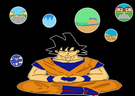 Pixilart Gokus Meditation By Rezok