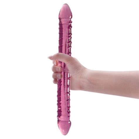 Long Double Sided Ended Headed Dildo Penetration Dong Lesbians Sex Toys