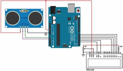 arduino ultrasonic sensor schematic