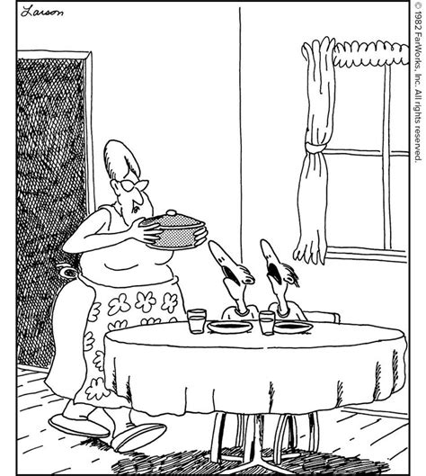 Far Side Comics By Gary Larson Dinnertime For The Young Wright Brothers