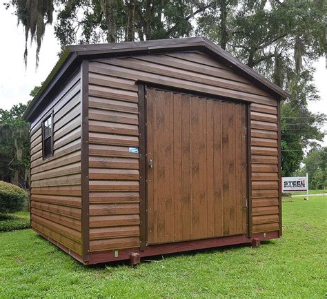 10x12 Shed Central Florida Steel Buildings And Supply