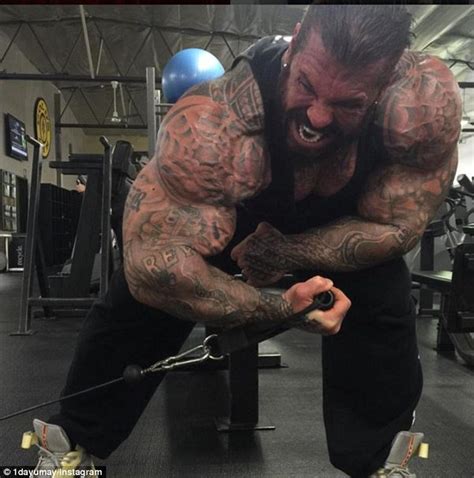 Rich Piana Who Admits Taking Steroids Since He Was A Teenager Daily Mail Online