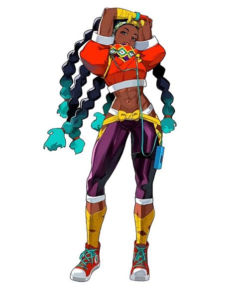 Kimberly Jackson Capcom Street Fighter Street Fighter 6 Highres 1girl Bandana Dark