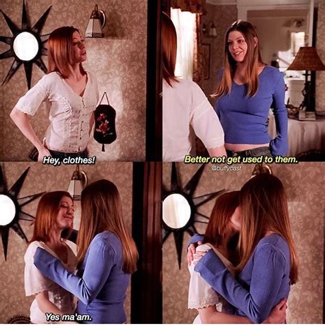 Tara And Willow Were The Best This Is Right Before The Shooting 😭😭😭😭 Tara And Willow Buffy