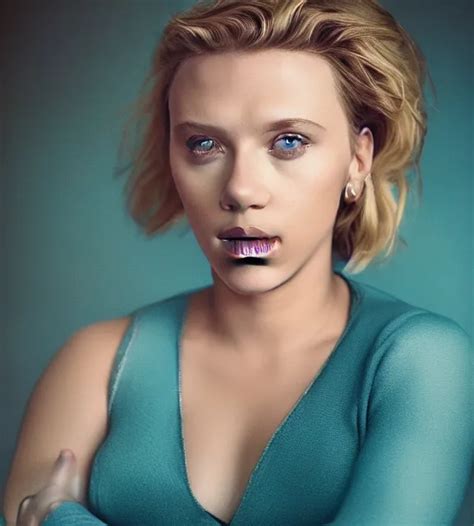 Beautiful Portrait Photo Of Scarlett Johansson Slight Stable Diffusion OpenArt