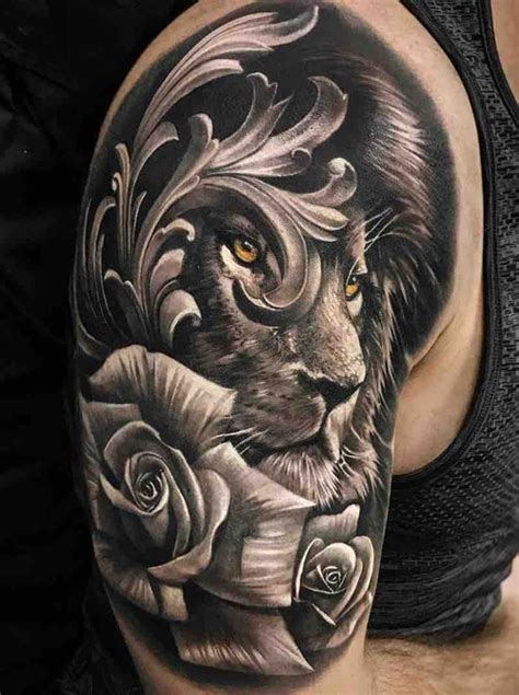 Best Lion Face Tattoo Designs For Men And Women A Best