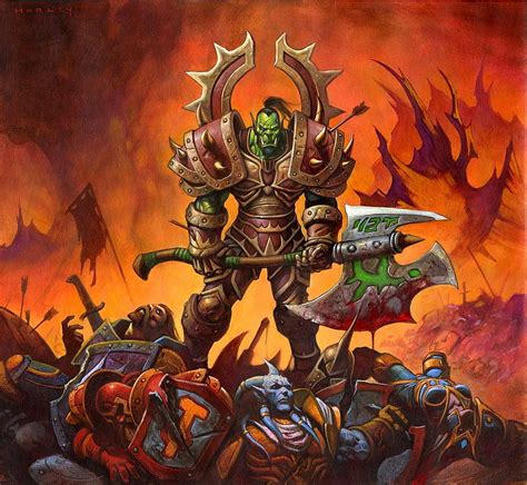 1920x1080px 1080p Free Download Wow Orc Warrior Page 1 World Of Warcraft Warrior Hd