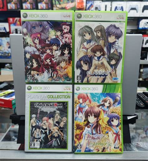 Xbox 360 11eyes Cross Over Clannad Chaos Head Noah Video Gaming