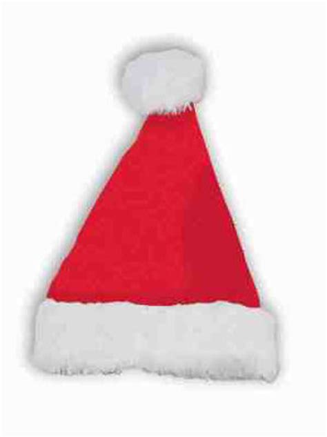 Plush Adult Santa Hat