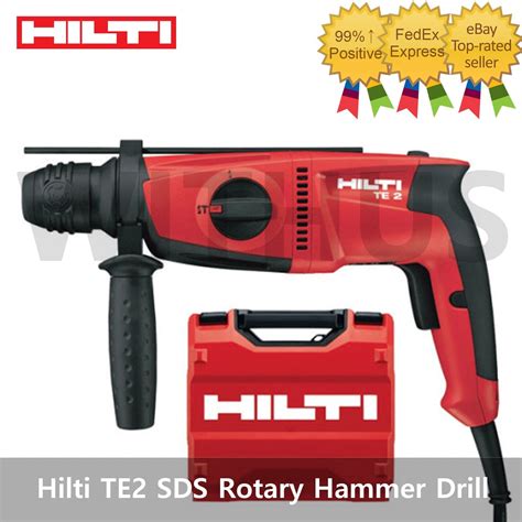 Hilti Te2 Dual Mode Sds Rotary Hammer Drill Concrete Drilling Tool Ac 220v 60hz Ebay