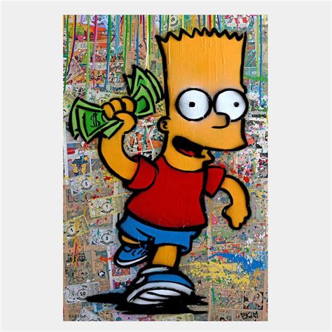 Bart Simpson Street Art Street Art Graffiti The Simpsons Bart Simpson