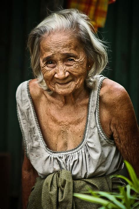 Phuket Lady By Gerald Gribbon Old Woman Wrinckles Lines Of Life