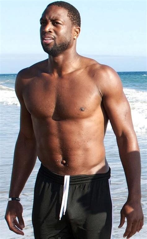 Shirtless Nba Players — Dwyane Wade Of The Miami Heat