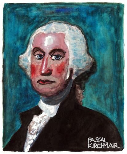 George Washington By Pascal Kirchmair Famous People Cartoon TOONPOOL