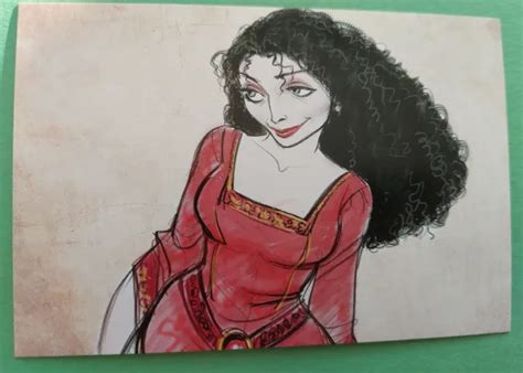 Mother Gothel Tangled Concept Art By Jin Kim Disney Villains Postcard The Best Porn Website