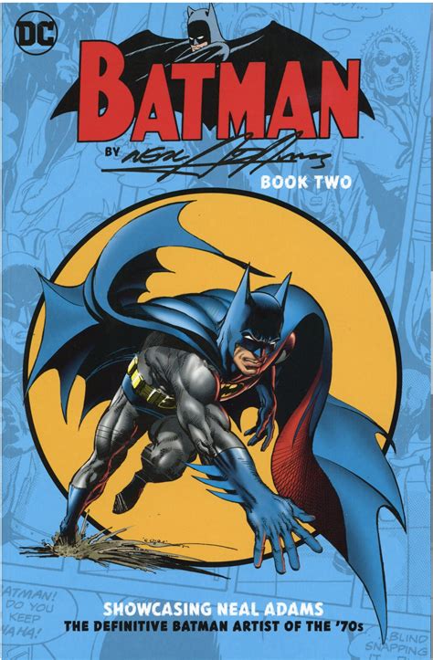 Batman By Neal Adams Book 2 Signed