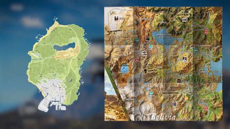 Ghost Recon Wildlands Map Size Comparison Maping Resources
