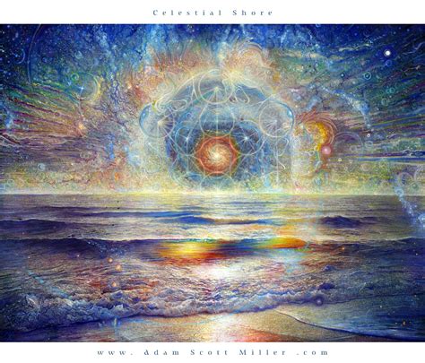 Celestial Shore The Art Of Adam Scott Miller Energy Art Visionary