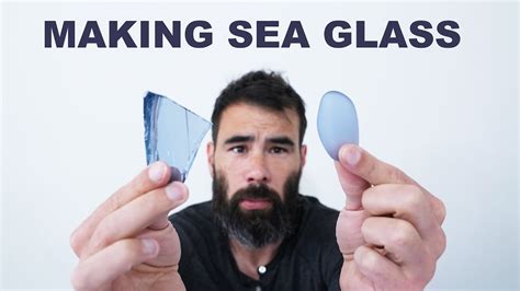 Making Sea Glass With A Rock Tumbler Youtube