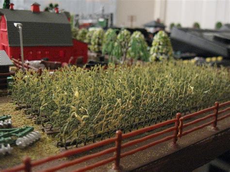 Gallery Pictures Busch Corn Field Kit 10 X 10cm Ho Scale Model Railroad Grass Earth 1202