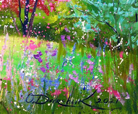 Spring In The Mountains Paintings By Olha Darchuk Artist Com
