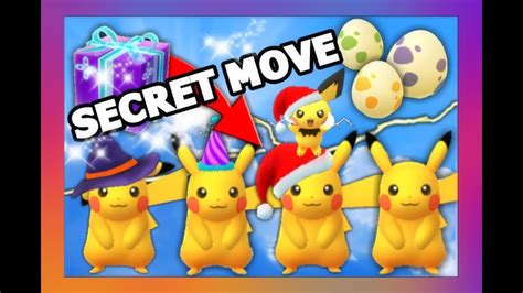 All Event Pikachu Can Learn This Secret Move In Pokemon Go Gen 3 Egg