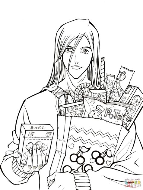Ukitake Taichou Who Wants Some Candy From Manga Bleach