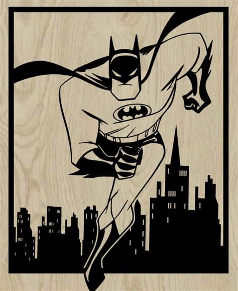 Batman Dxf Files For Laser Cutting Free Download Free Vector