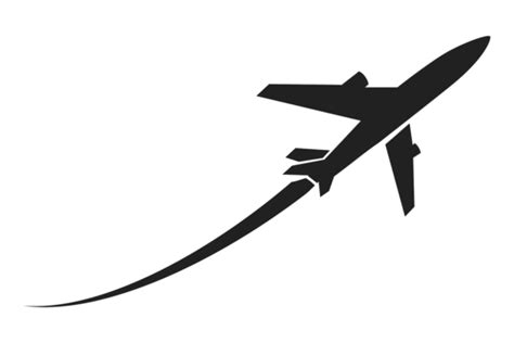 Plane Take Off Icon Flying Airplane De Graphic By Vectortatu