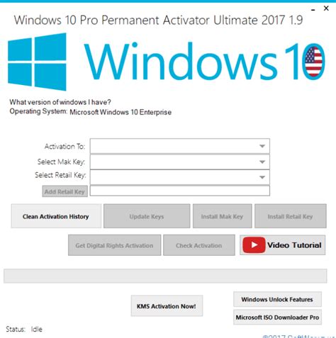 Windows 10 Pro Permanent Activator Ultimate V20 Download Idmbd