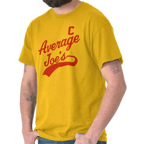 Average Joes Gym Athletic Funny Comedy Movie Womens Or Mens Crewneck T