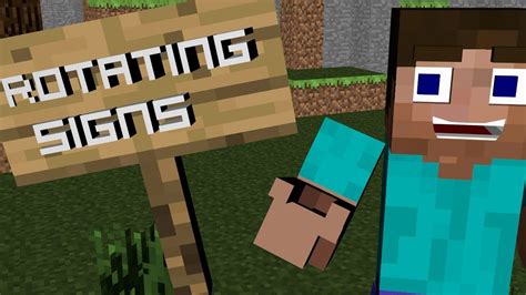 Minecrafter is the font used in the minecraft logo. MineCraft How to Make Scrolling Text and Rotating Signs ...
